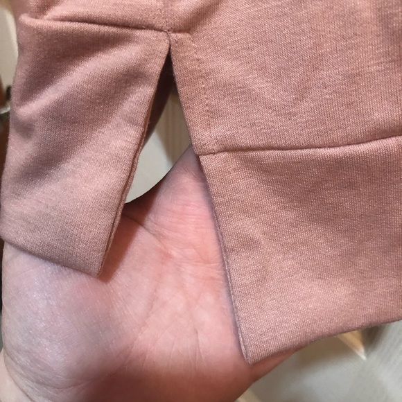 Honeyme Sweatshirt Leopard Mauve Pink Sweater XXL NWOT - Picture 6 of 7